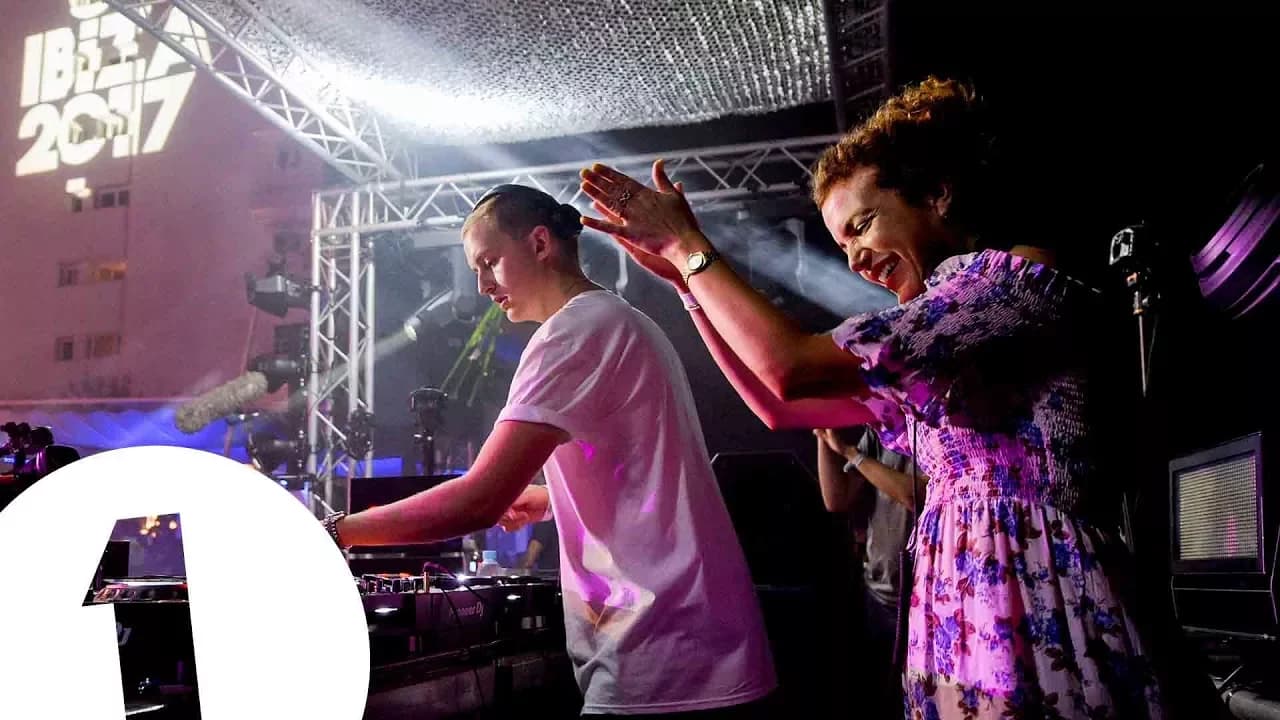 Disclosure B2B Annie Mac live at Café Mambo for Radio 1 in Ibiza 2017