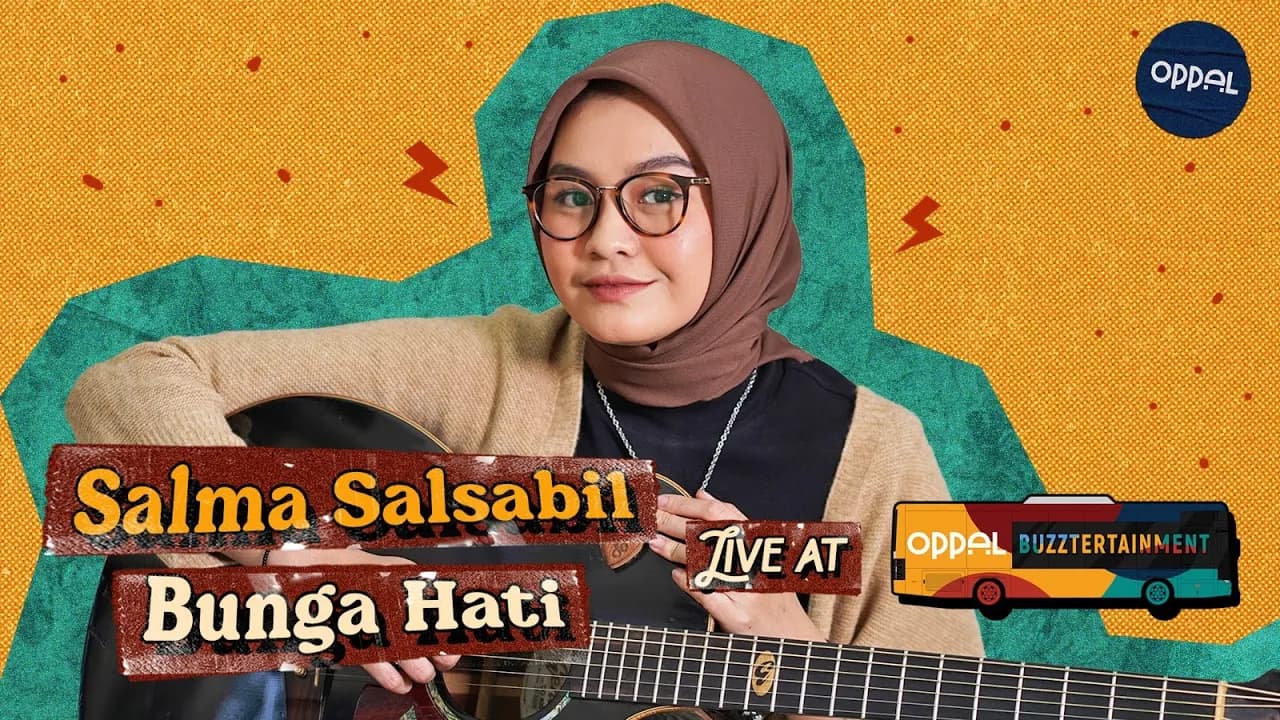 Salma Salsabil - Bunga Hati live at #Buzztertainment