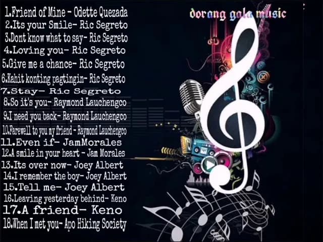 OPM HITS RIC SEGRETO RAYMOND LAUCHENGCO JOEY ALBERT