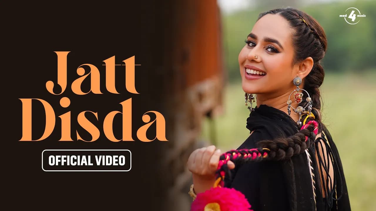 JATT DISDA : Sunanda Sharma | Official Video |  Latest Punjabi Song 2023