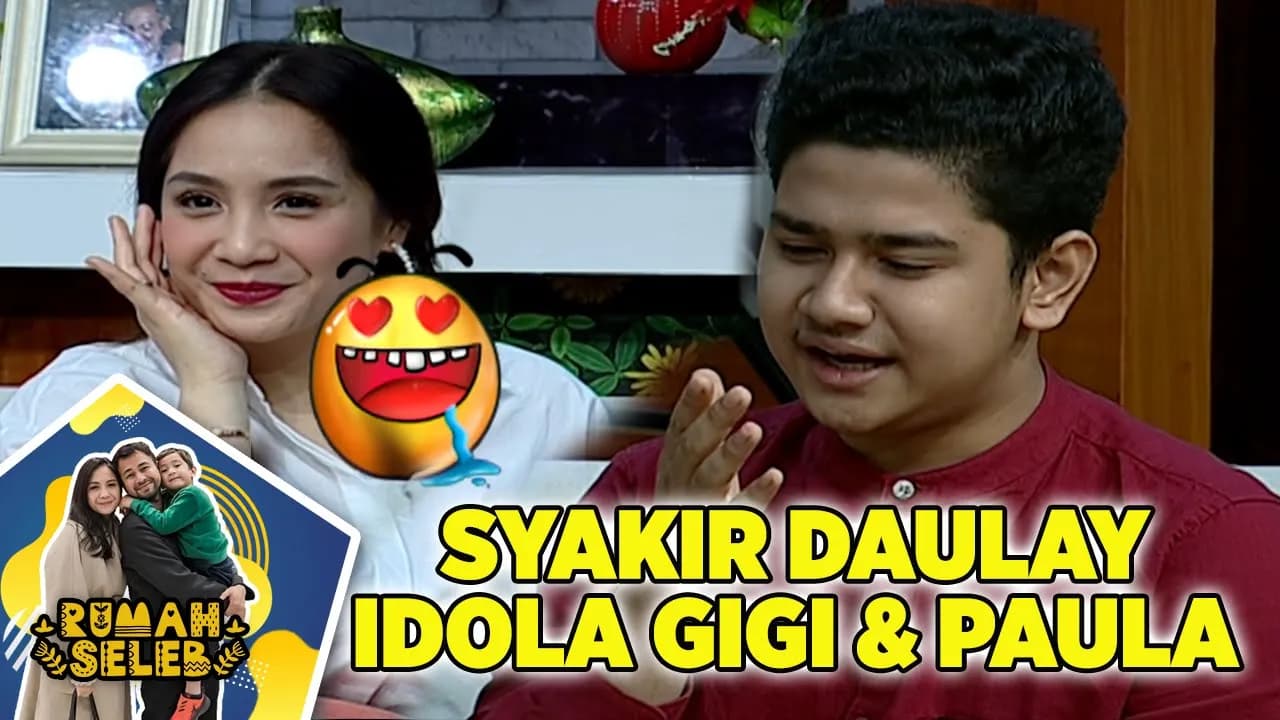 Syakir Daulay, Idola Gigi dan Paula - Rumah Seleb (21/4) PART 1