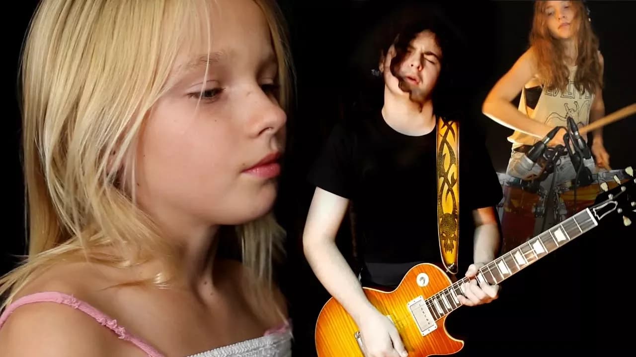 Led Zeppelin - Stairway To Heaven cover by Jadyn Rylee, Sina and Andre Cerbu