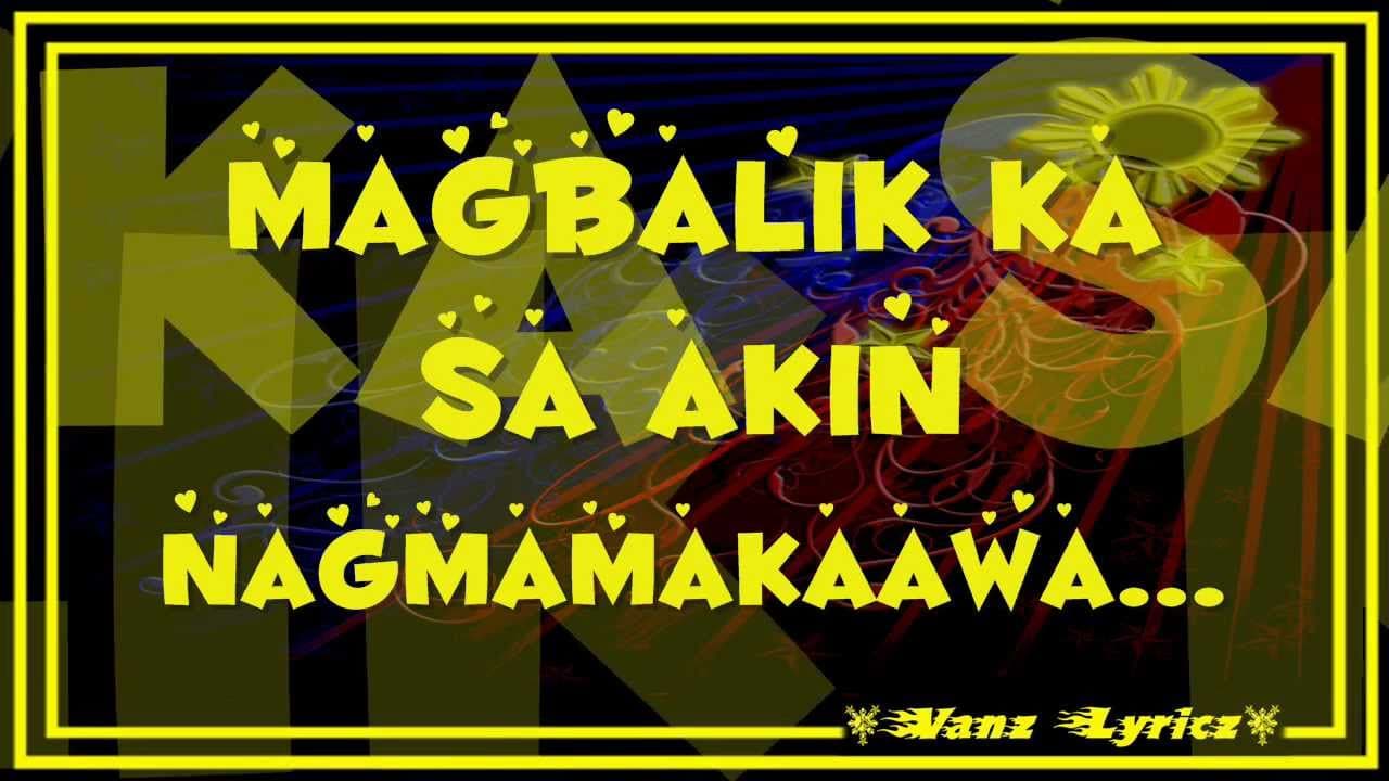 Bugoy Drilon - Nagmamakaawa - Lyrics