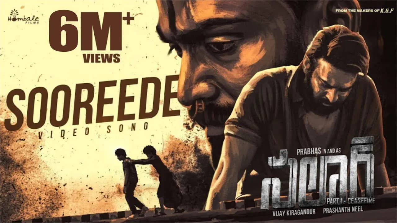 Sooreede - Video Song | Salaar | Prabhas | Prithviraj | Prashanth Neel | Ravi Basrur | Hombale Films