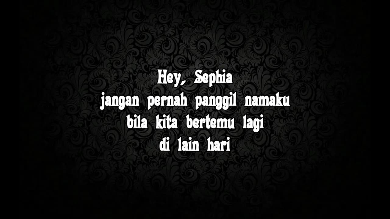 Sheila on 7 - Sephia (lirik)