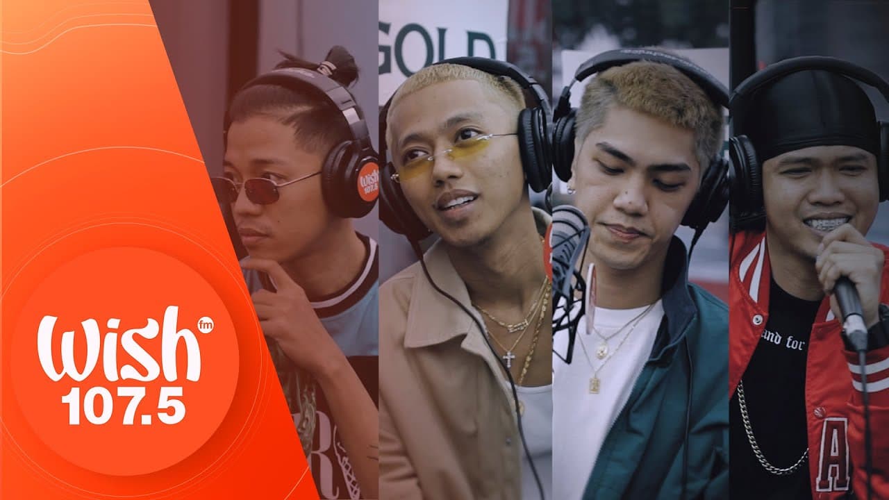 MC Einstein ft. Flow G, Yuri Dope, and Jekkpot perform “Titig” LIVE on Wish 107.5 Bus