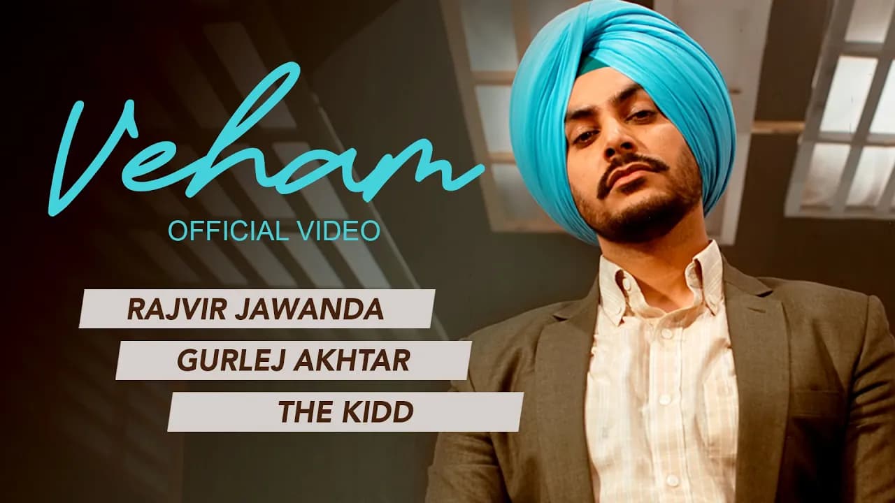 Veham | Rajvir Jawanda | Gurlej Akhtar | The Kidd | Video | New Punjabi Song 2022