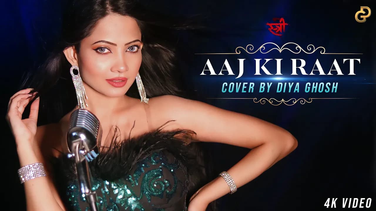 Aaj Ki Raat | Stree 2 | Song Cover By Diya Ghosh | Sachin-Jigar | Madhubanti | Nelson Mudliar