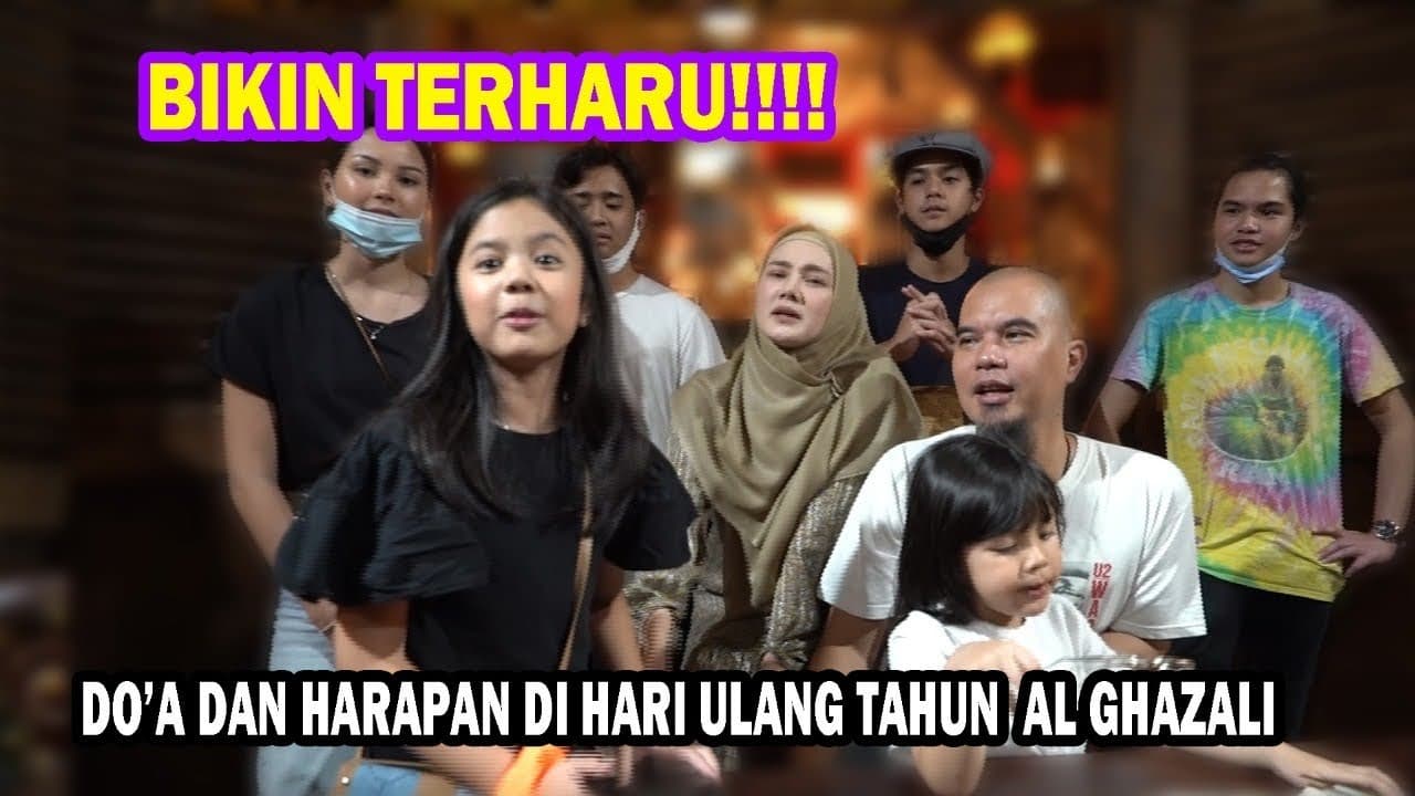 ULANG TAHUN AL GHAZALI BERSAMA AYAH AHMAD DHANI DAN ALYSSA DAGUISE