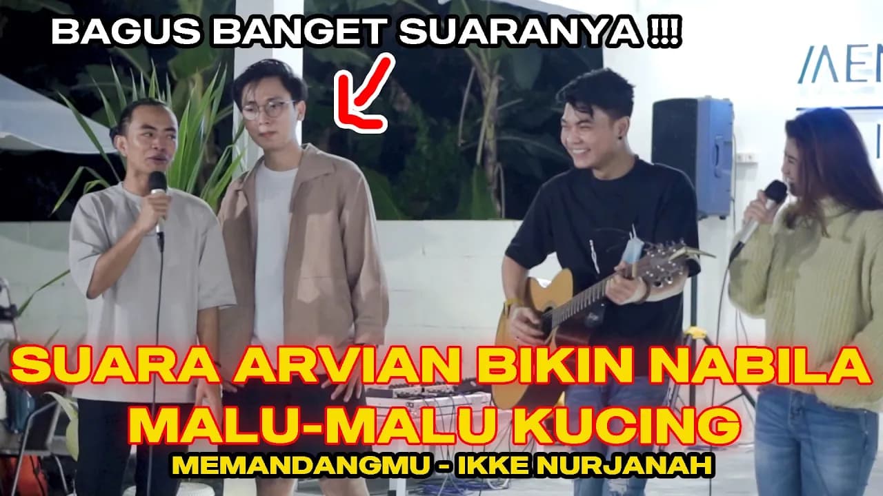 MEMANDANGMU - IKKE NURJANAH (COVER) ZIDAN, TRI SUAKA, NABILA, ARVIAN DWI