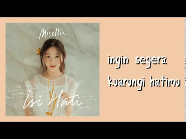 Isi Hati - Misellia Ikwan (Lyrics)