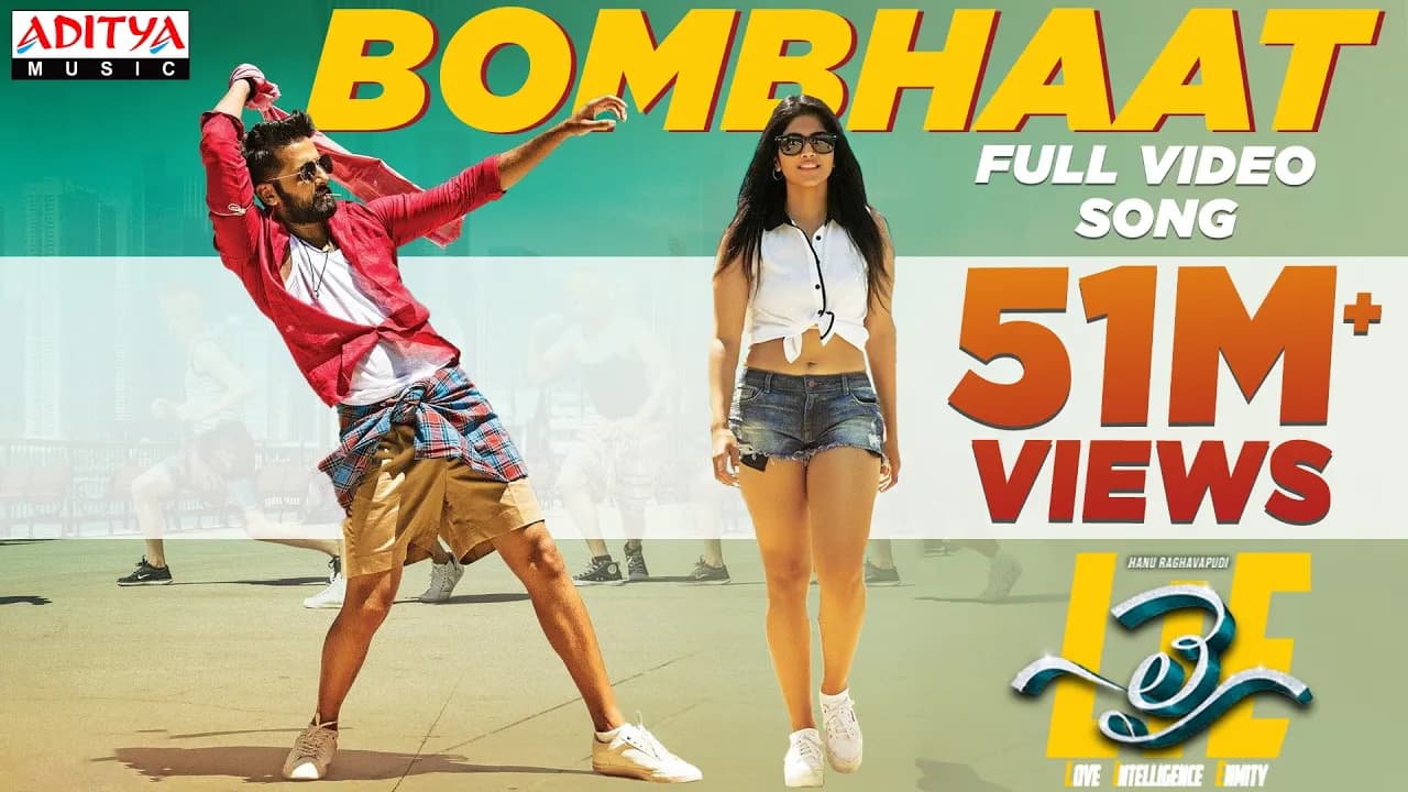 Bombhaat Full Video Song | Lie Video Songs | Nithiin , Megha Akash | Mani Sharma