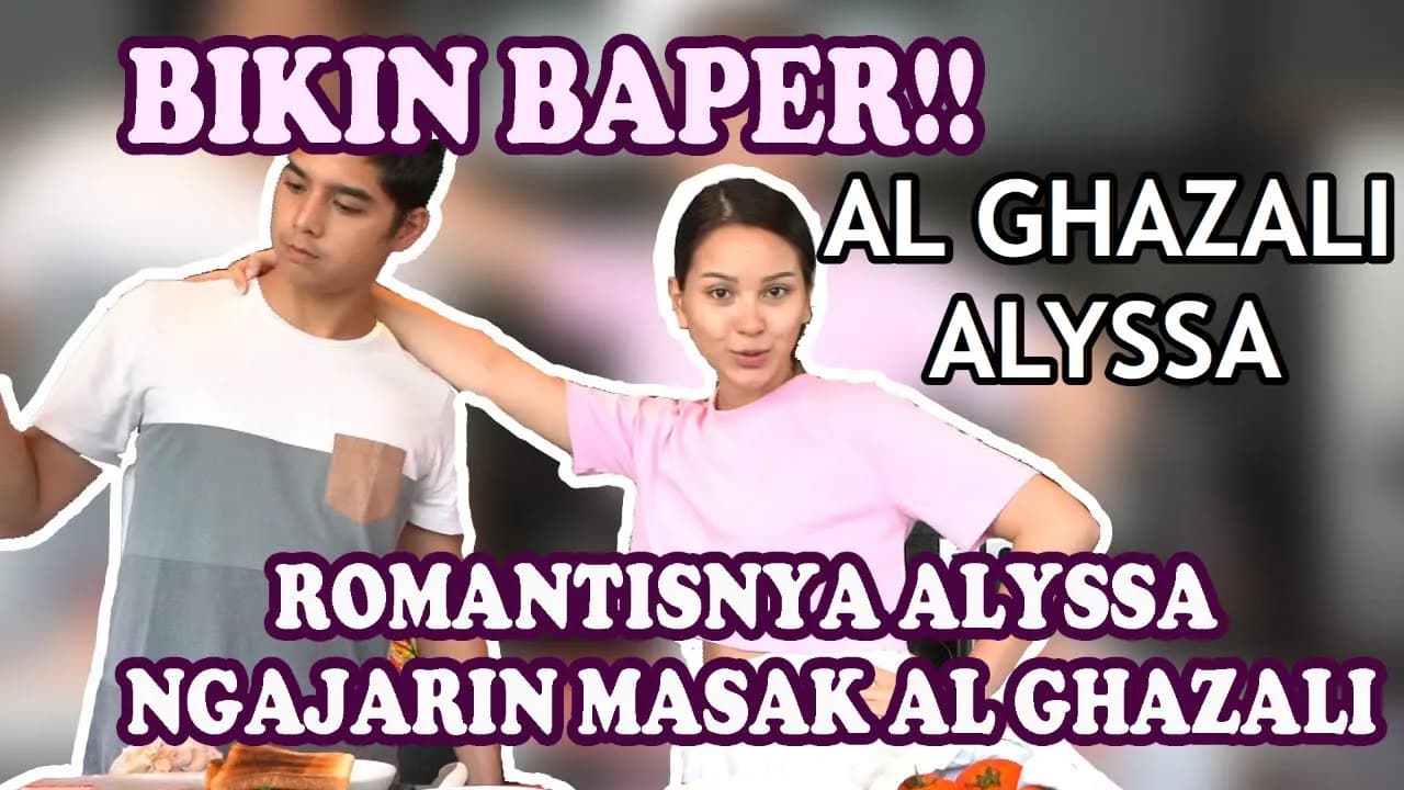 ALYSSA DAGUISE MASAKIN AL GHAZALI DI BALI. ROMANTIS BANGET.