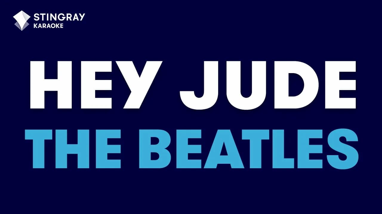 The Beatles - Hey Jude (Karaoke with Lyrics)