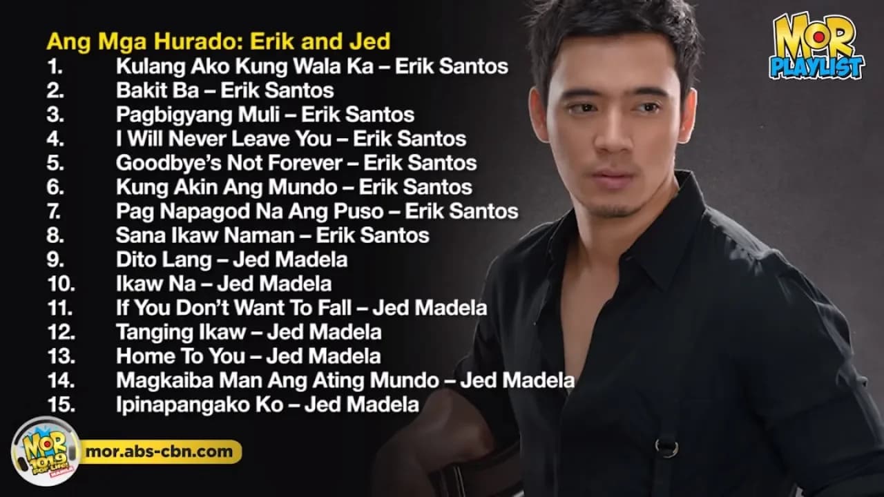 Ang mga Hurado: Erik Santos and Jed Madela Non-Stop! | MOR Playlist Non-Stop OPM Songs 2018 ♪