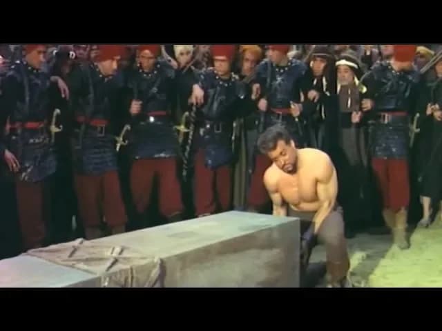 SAMSON Lifts Obelisk!