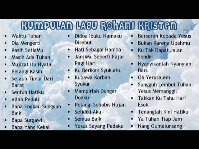 Kumpulan Lagu Rohani | NDC Worship, Maria Shandi, Nikita, Victor Hutabarat