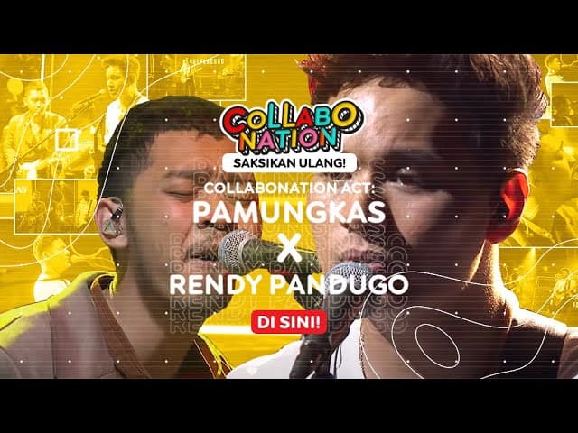 Pamungkas X Rendy Pandugo at #Collabonation Concert