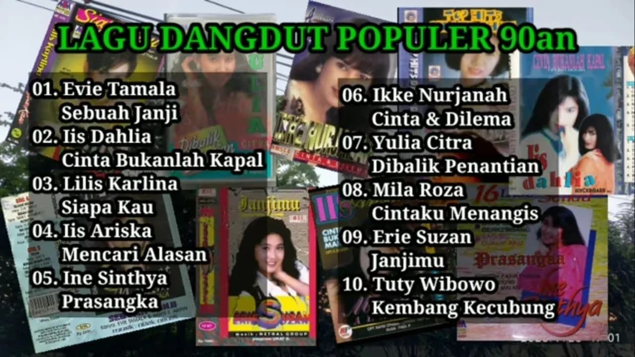 Dangdut Jadul 90an | Evie Tamala | Iis Dahlia | Lilis Karlina | Ine Sinthya | Mila Roza | Iis Ariska