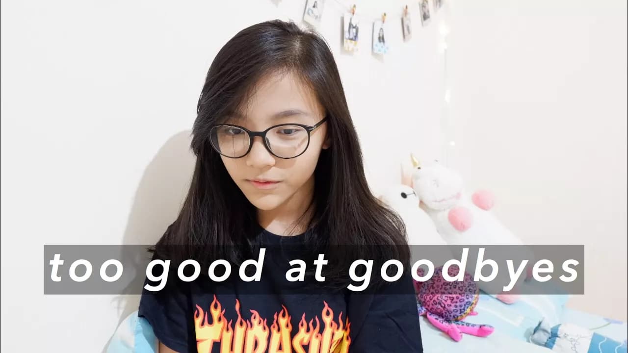 Too Good at Goodbyes - Sam Smith | Cover by Misellia Ikwan