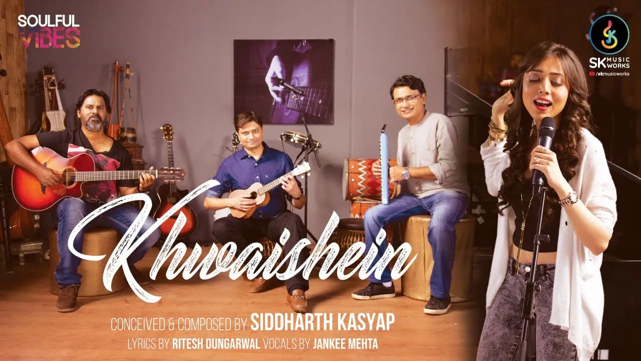 Khwaishein - Siddharth Kasyap & Jankee Mehta | Video Song | New Hindi Songs | SK Music Works