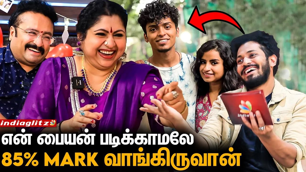 Kureshi-க்கு சங்கீதம் சொல்லி குடுத்த Binni Krishnakumar🥰 Dr.K.Krishnakumar, Sivaangi | Fun Interview