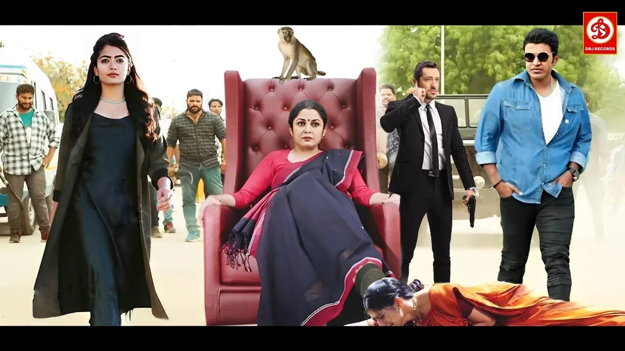 Anjani Puthra (Hindi Dubbed) - Full Movie | Puneeth Rajkumar | Rashmika Mandanna | Ravi Basrur