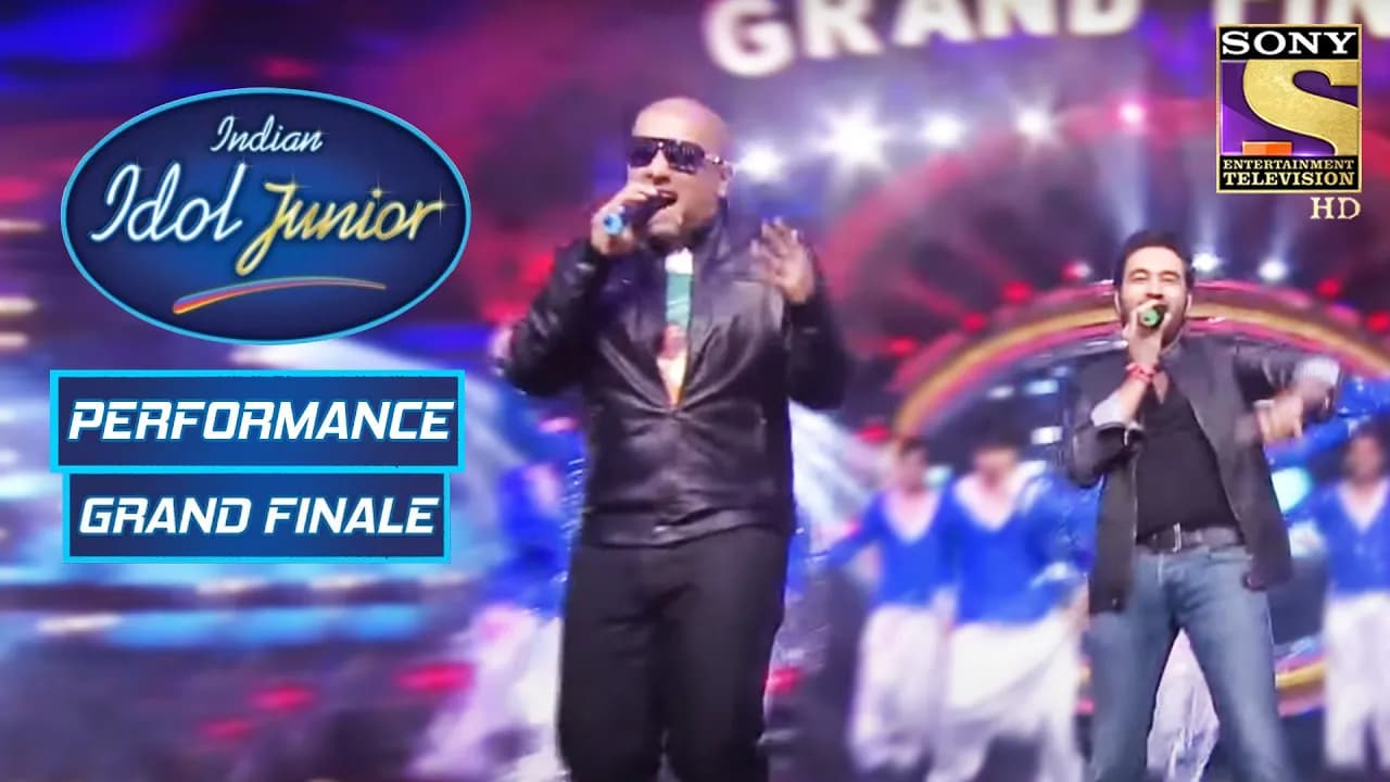 Vishal-Shekhar Give A Mesmerising Performance | Indian Idol Junior | Grand Finale