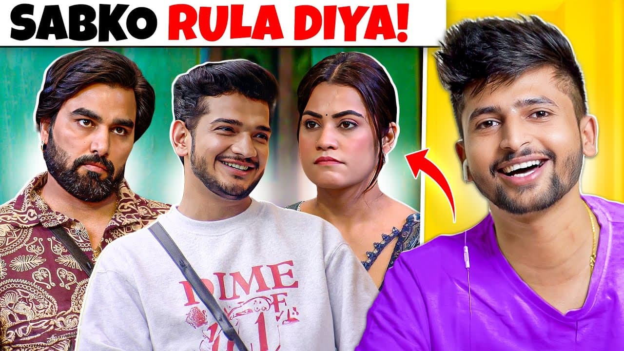 MUNAWAR FARUQUI NE SABKO ROAST KARDIA BIGG BOSS ME JAKE😂 RAJAT PAWAR