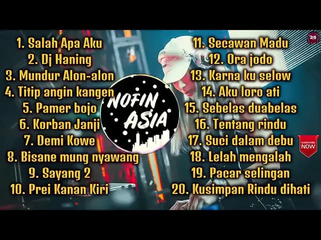 Dj Novin Asia, full album terbaru 2020 non stop,,,,