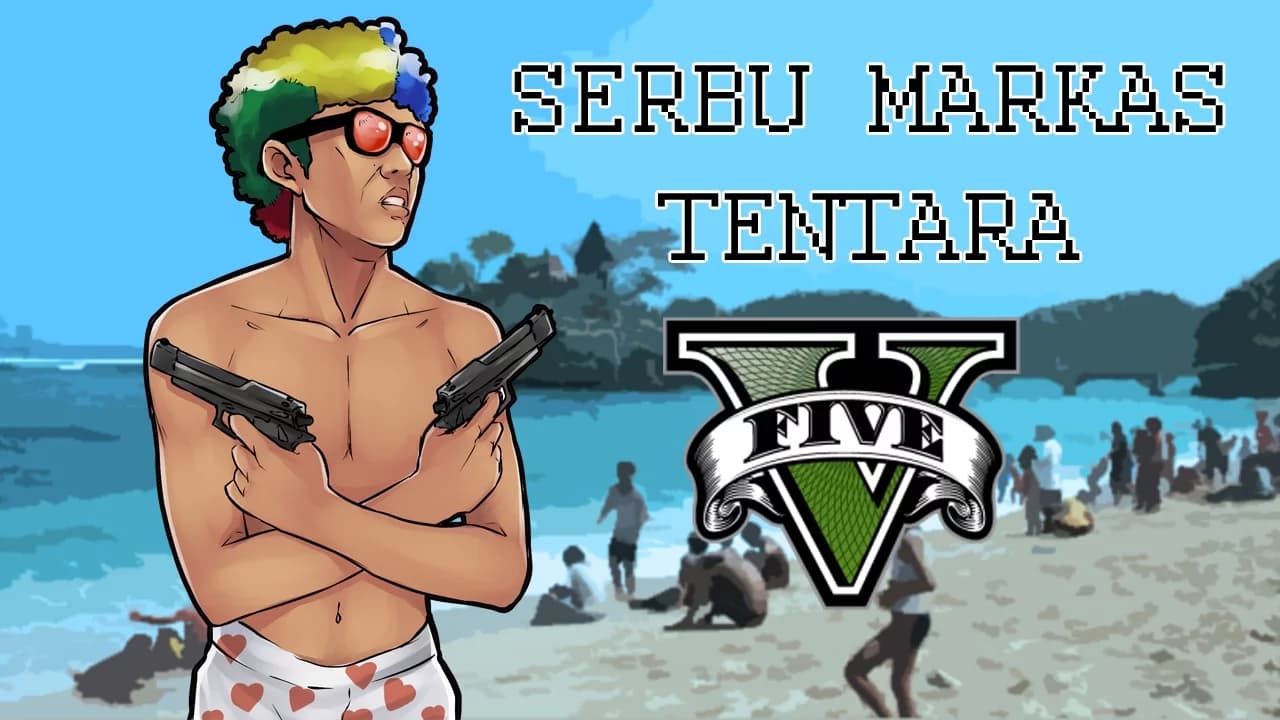 Dolan Game! GTA Serbu Markas Tentara