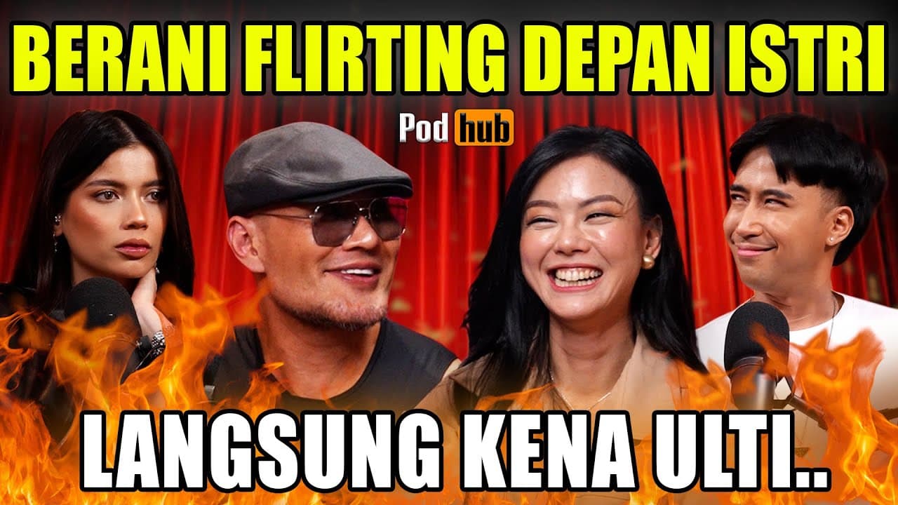 MINTA IJIN POLIGAMI DEPAN SABRINA... DIGAPLOK DI STUDIO‼️🤣- Vidi Aldiano - Nita Gunawan Podhub