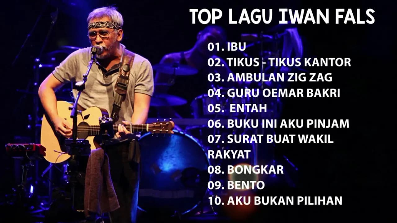 IBU   IWAN FALS  TOP LAGU IWAN FALS LAGU LAMA TERPOPULER