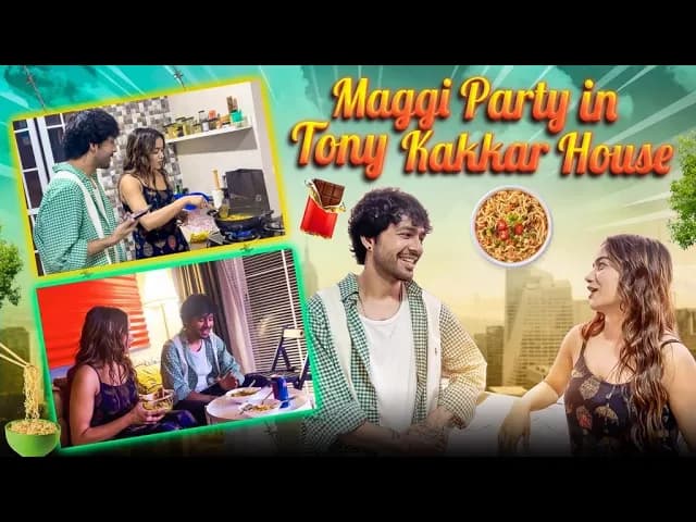 Maggie party in Tony kakkar House