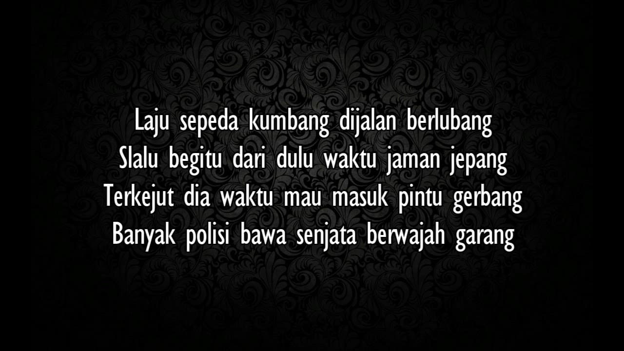 Iwan Fals - Oemar Bakri (lirik)