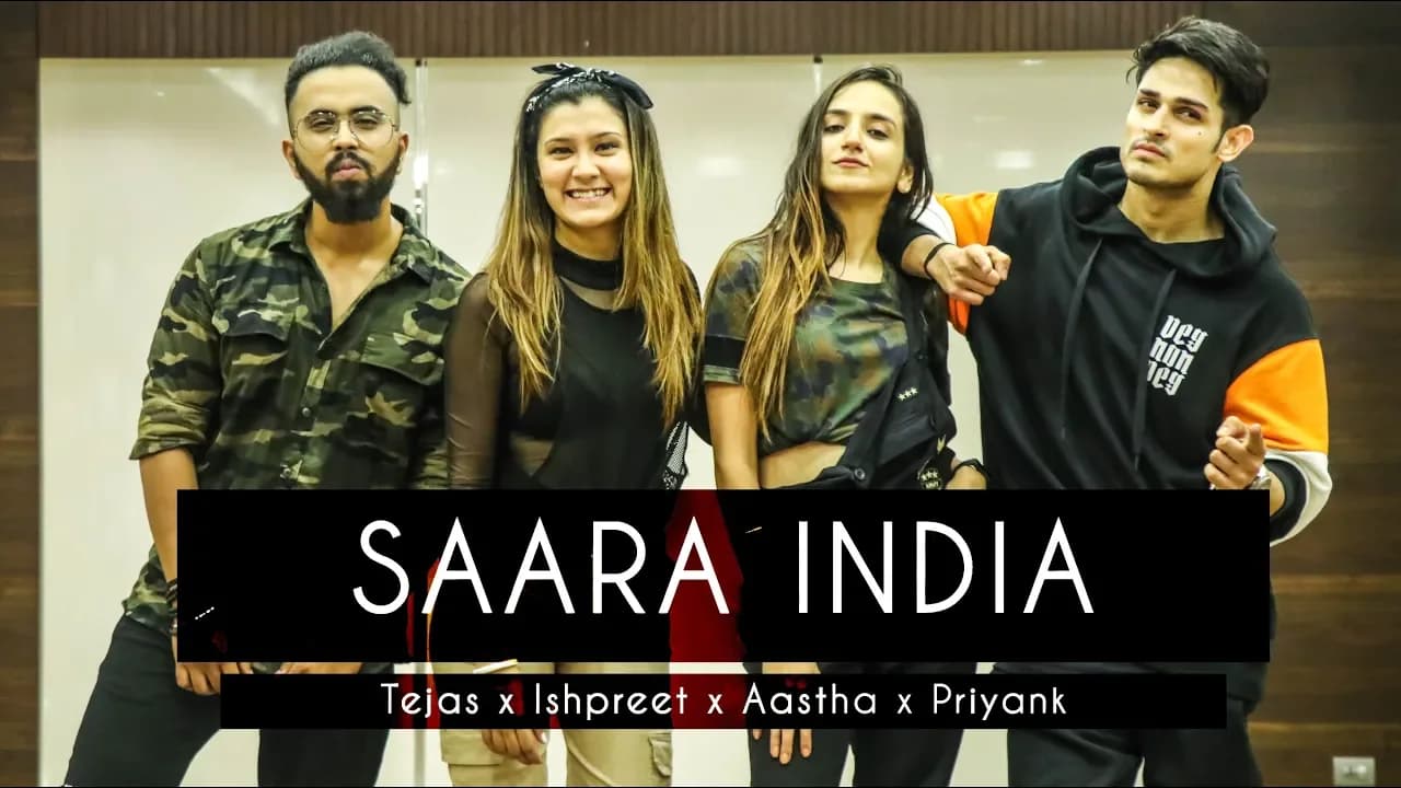 SAARA INDIA | Tejas & Ishpreet Ft. Aastha Gill & Priyank Sharma | Dancefit Live