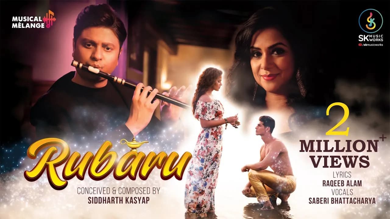 Rubaru | Siddharth Kasyap feat. Saberi Bhattacharya | Parina Mirza | Sajid Shaikh | New Hindi Song