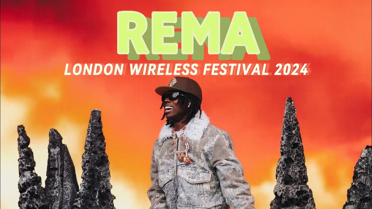 REMA shuts down his London Wireless Festival set | Joined on stage by Shallipopi, Darkoo, Zerry DL🔥🚀