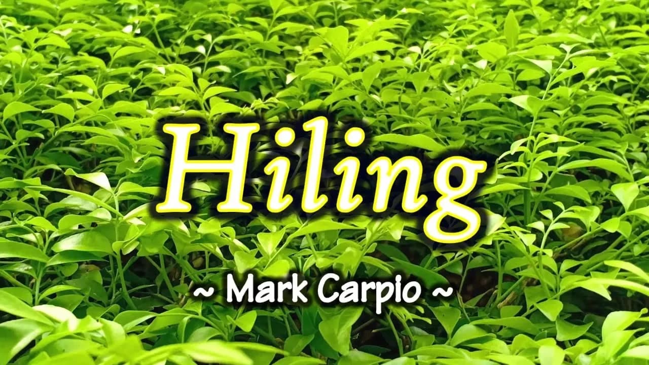 Hiling - KARAOKE VERSION - Mark Carpio