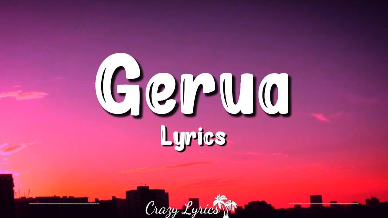 Gerua (Lyrics) | Arijit Singh, Antara Mitra | Pritam, Amitabh B | Shah Rukh Khan, Kajol | Dilwale