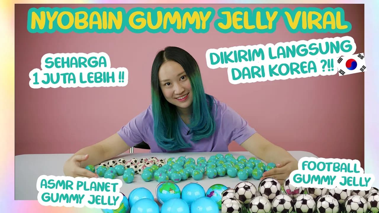 NYOBAIN GUMMY JELLY YANG VIRAL !! || GINI DOANG SEJUTA LEBIH !!