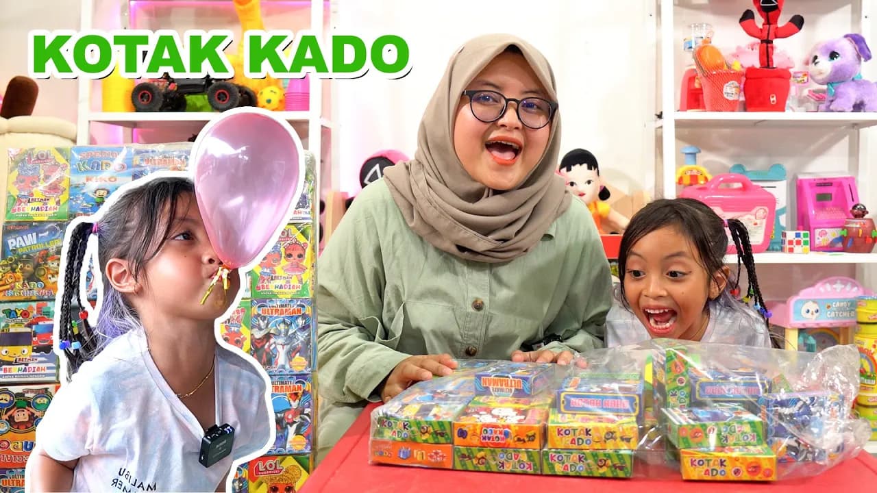 BERBURU KOTAK KADO BERHADIAH!! BARENG LEIKA