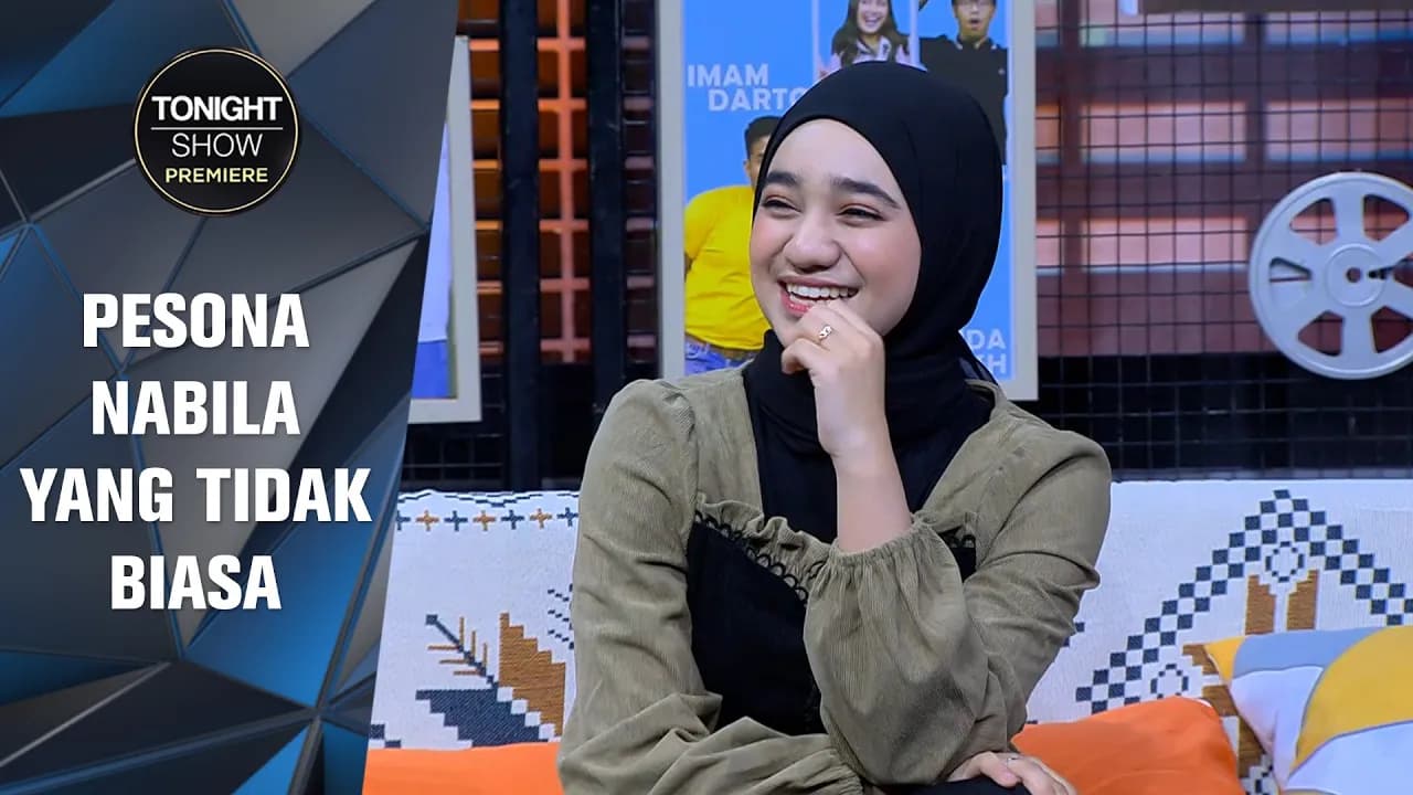 HOST-HOST  LANGSUNG DIEM BEGITU DENGER NABILA TAQIYYAH NYANYI! - Tonight Show Premiere