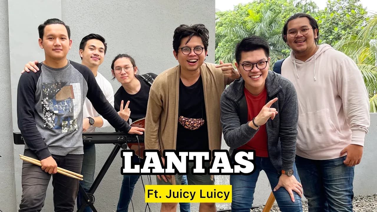 Lantas (Juicy Luicy) KERONCONG - Julian ft. Fivein #LetsJamWithJames