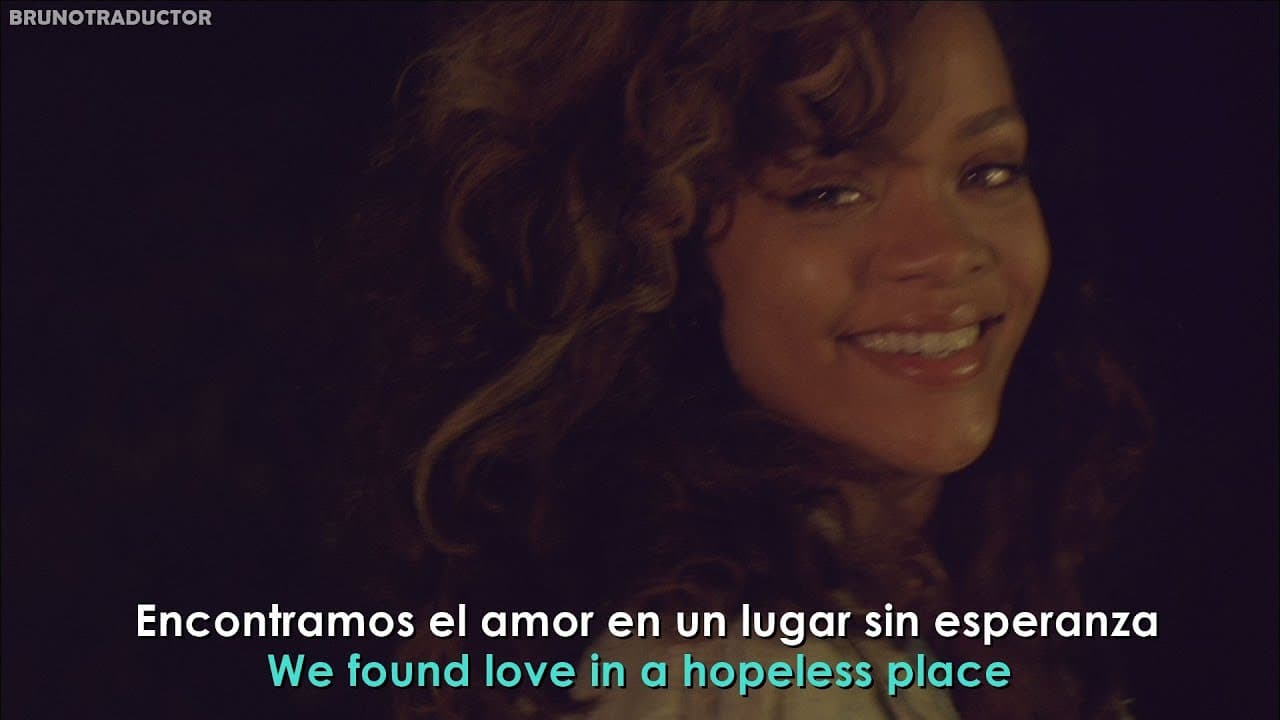 Rihanna - We Found Love ft. Calvin Harris // Lyrics + Español // Video Oficial