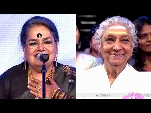 Usha Uthup | Tribute To S Janaki | SIIMA 2016