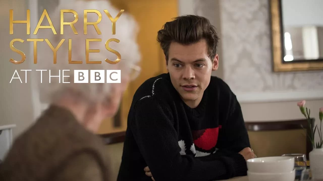 Bingo! Harry Styles is the greatest bingo caller ever! (At The BBC)