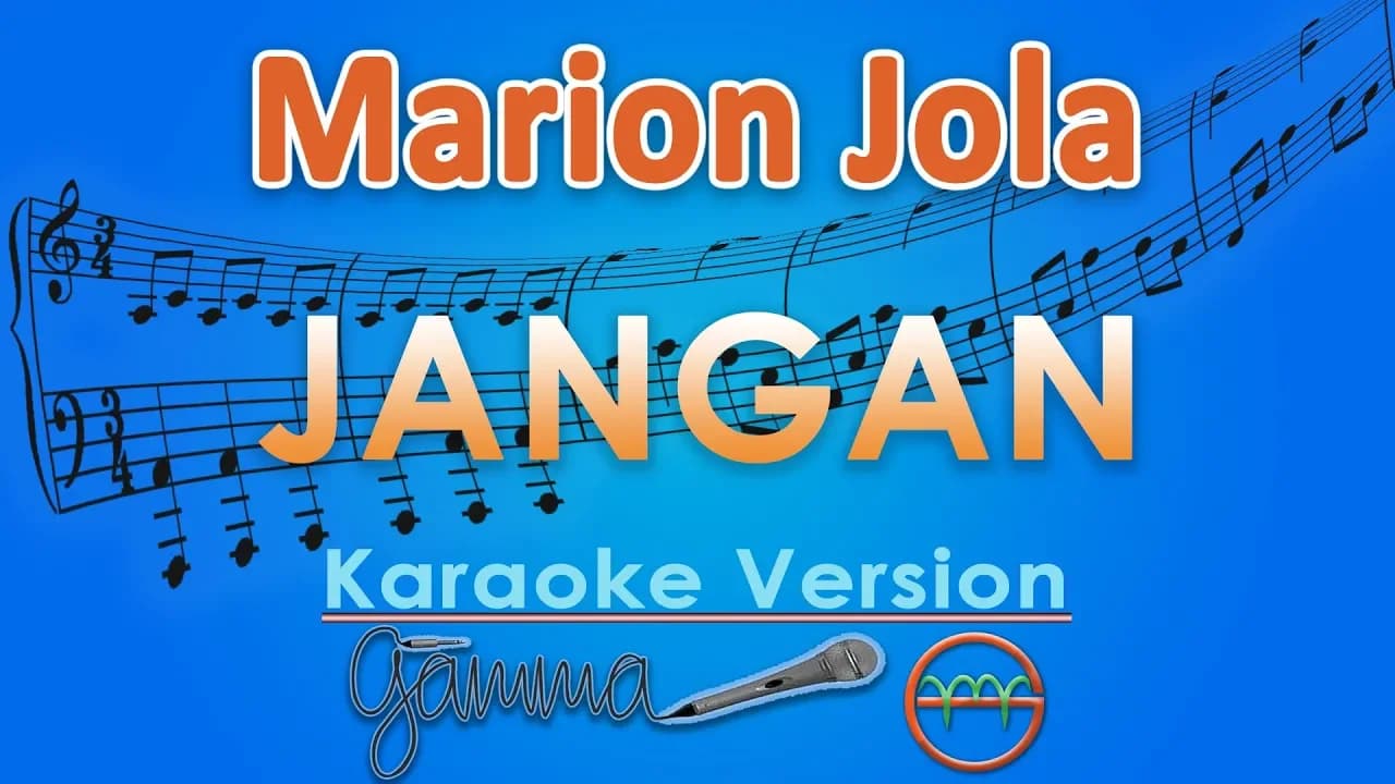 Marion Jola - Jangan ft. Rayi Putra (Karaoke) | GMusic