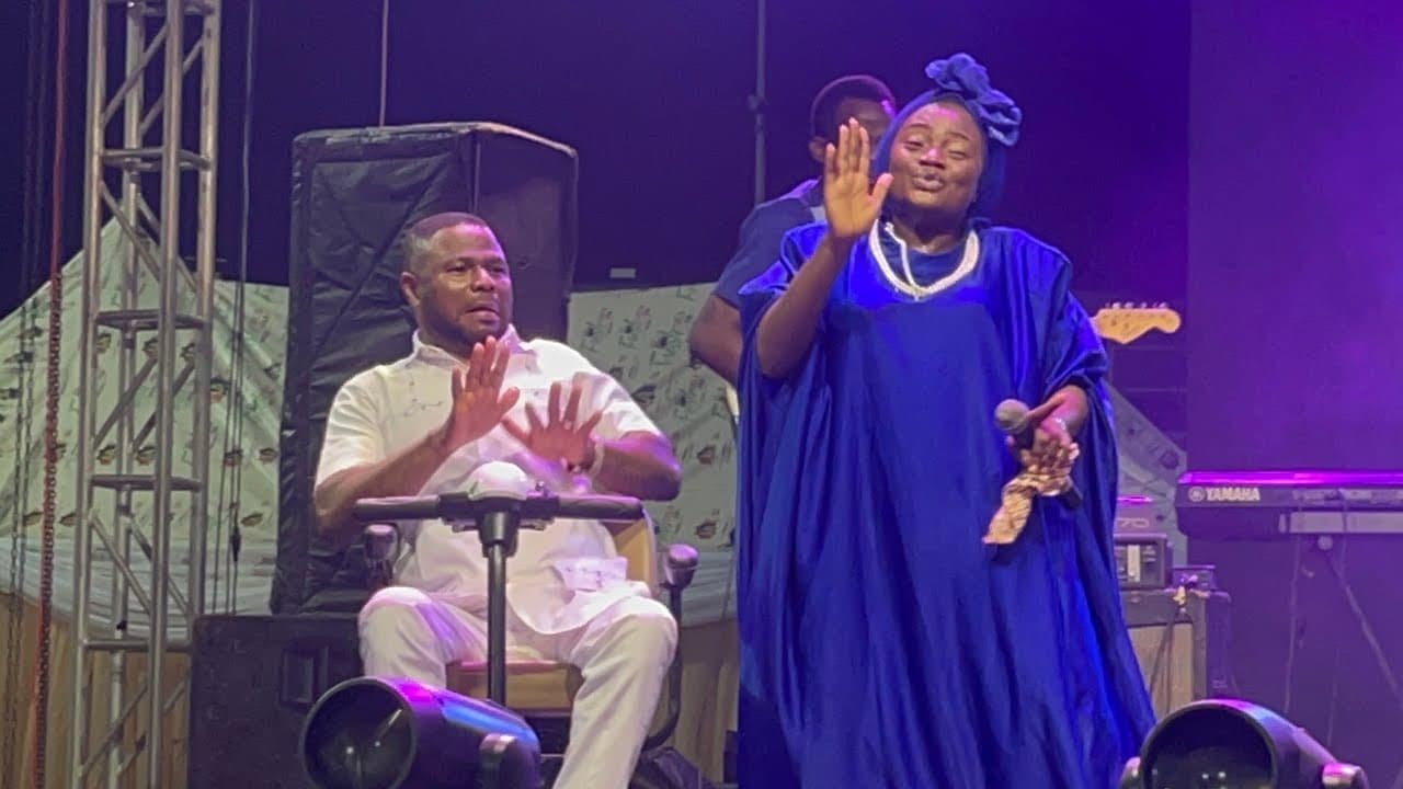 YINKA AYEFELE JUMP UP AS ADEYINKA ALASEYORI SINGS AT HIS BIRTHDAY MEGA CONCERT “JUDAH MEGA PRAISE