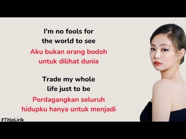 Lirik The Weeknd, JENNIE & Lily Rose Depp - One Of The Girls dan Terjemahannya